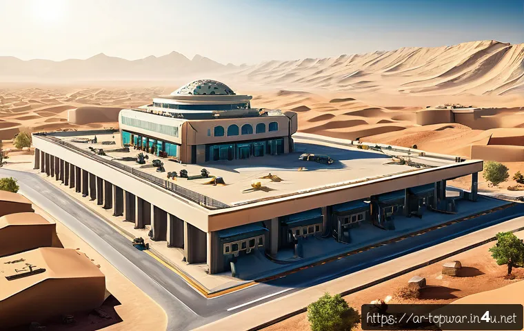 top war VIP 혜택 분석 - A dynamic Middle Eastern-inspired strategic war game scene showing a VIP player’s advanced military ...