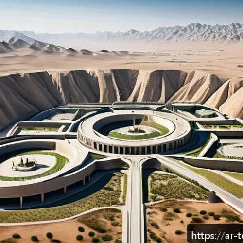 top war 기지 방어 설계 - A highly detailed and strategic top-down view of a fortified military base inspired by Middle Easter...