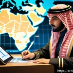 top war 전쟁 승리 보상 - A strategic war room scene featuring an Arabic commander in traditional attire with subtle modern mi...